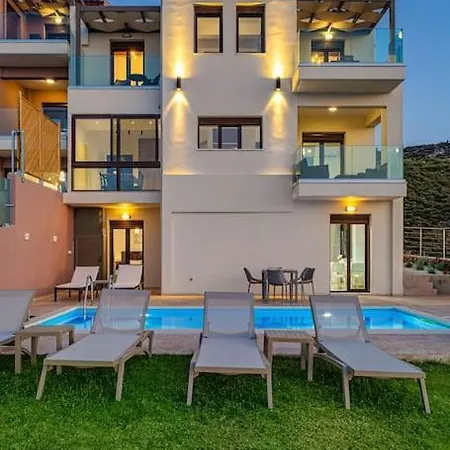 Lia With Private Eco Pool - Amazing View Apartmán