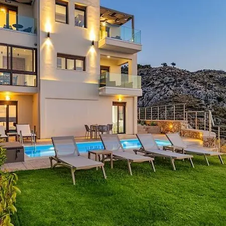 Apartmán Lia With Private Eco Pool - Amazing View Chania (Crete)