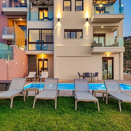 Lia With Private Eco Pool - Amazing View Apartmán