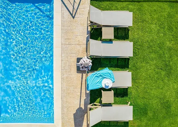 Lia With Private Eco Pool - Amazing View Apartmán