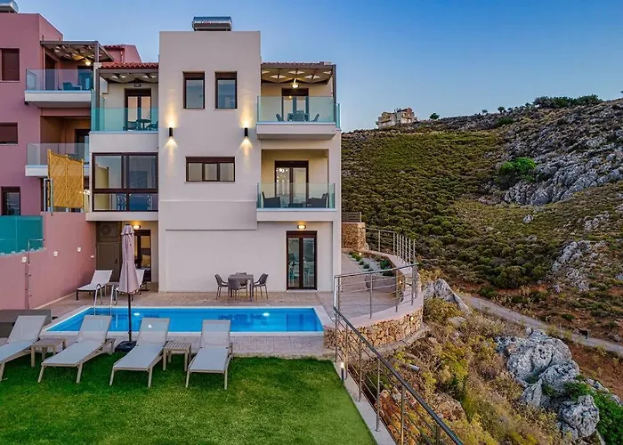 Lia With Private Eco Pool - Amazing View *