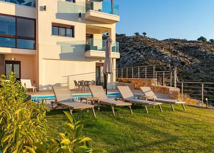 Lägenhet Lia With Private Eco Pool - Amazing View *