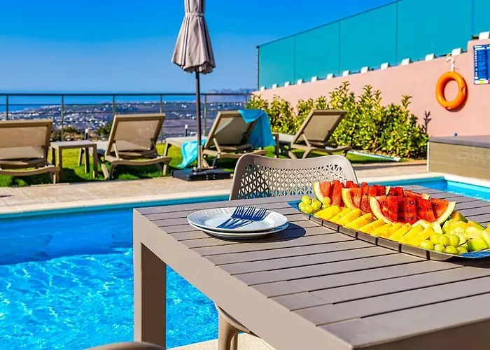 Lia With Private Eco Pool - Amazing View *